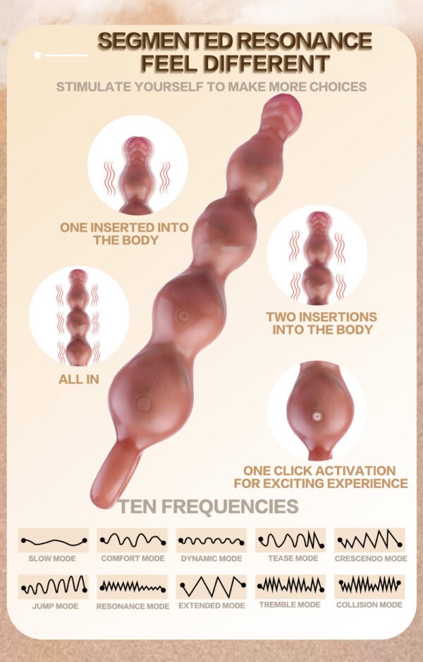 Anal beads butt plug 2