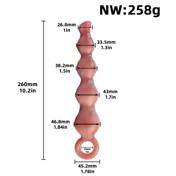 Anal beads butt plug 4