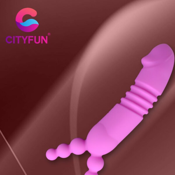 Beaded rabbit vibrator 1