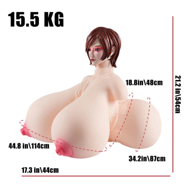 Big mya anime torso sex doll 15.5 kg 9