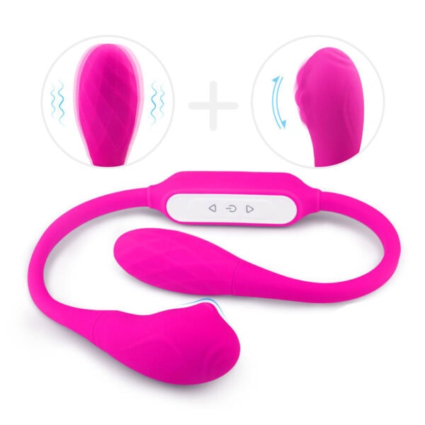 Bulbasaur double ended vibrator red