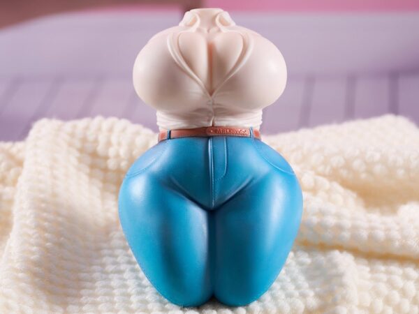 silicone denim fantasy torso sex doll with big boobs