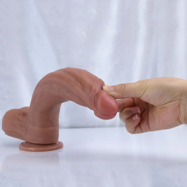 Dildo silicone platinum adult sex toy