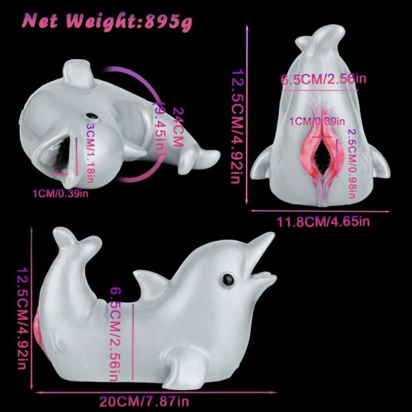Dolphin animal masturbator 7