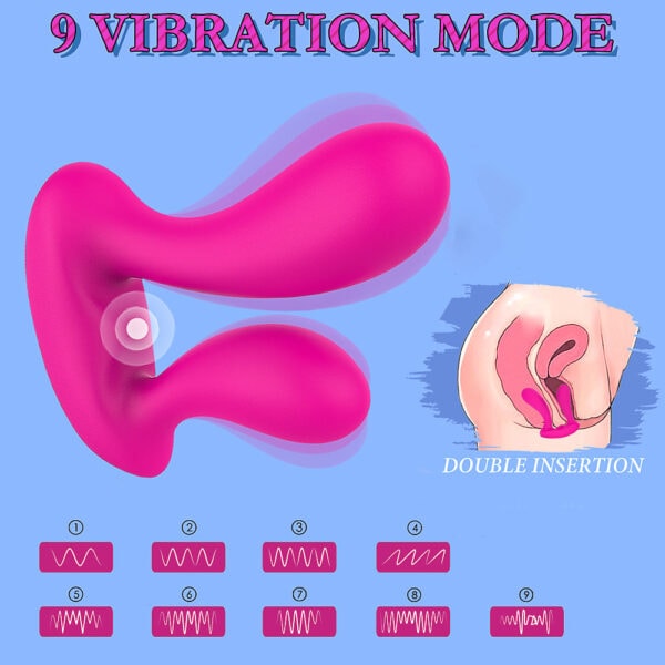 Dual plug wearable vibrator 5