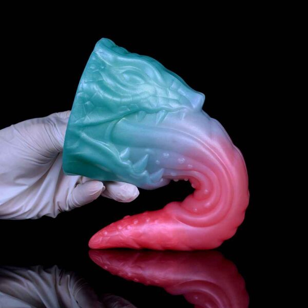 Fantasy dragon tongue dildo 8.18 inch 11