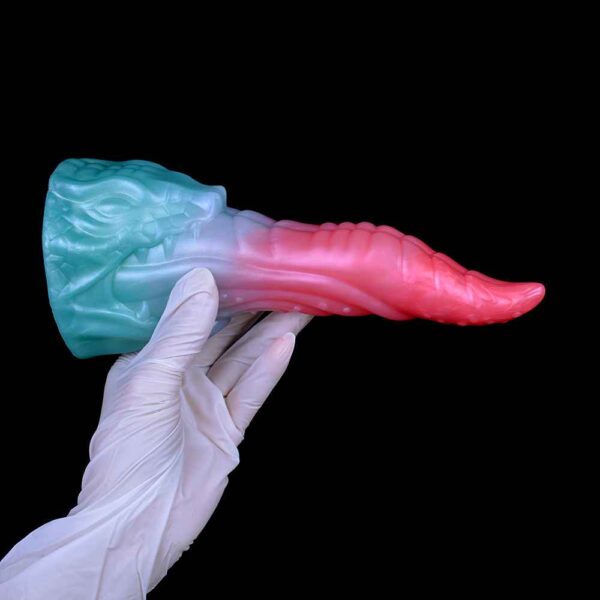 Fantasy dragon tongue dildo 8.18 inch 9