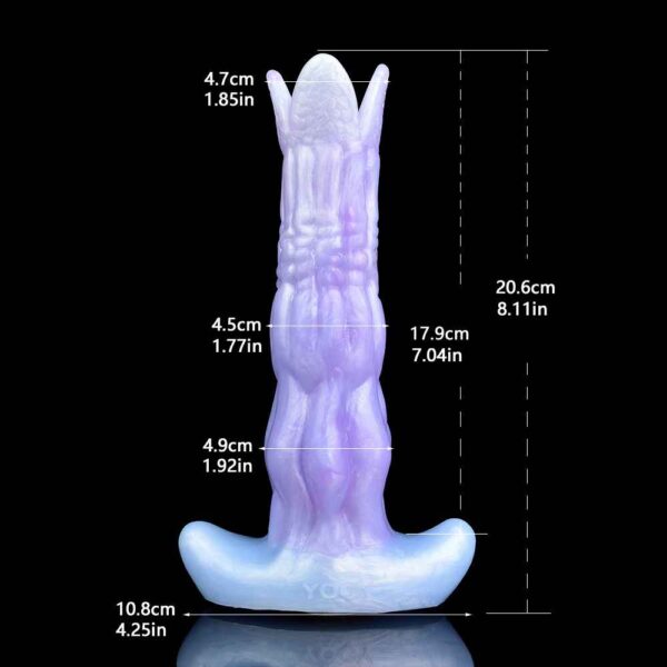 Fantasy ovipositor dildo 8.1 inch 1