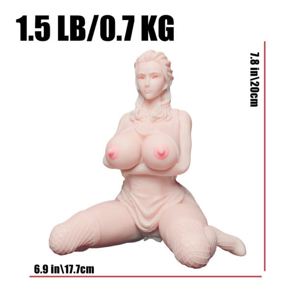 Fanxing silicone anime torso sex doll 1 kg 3