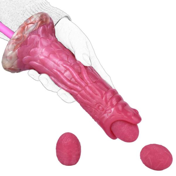 Fiery dragon ovipositor dildo 7.2 inch 4