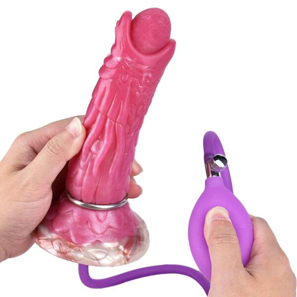 Fiery dragon ovipositor dildo 7.2 inch 5
