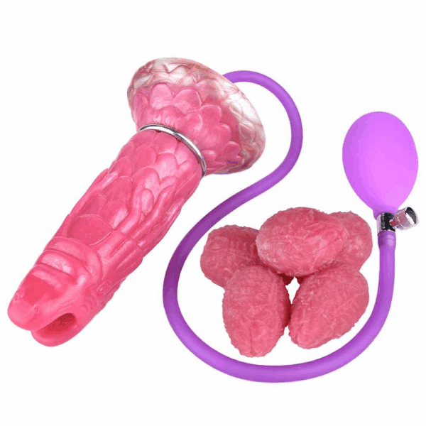 Fiery dragon ovipositor dildo 7.2 inch 7