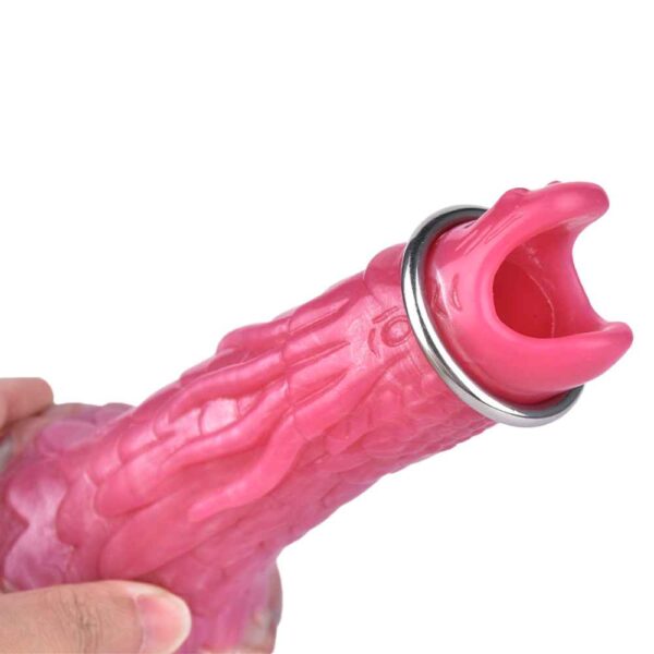 Fiery dragon ovipositor dildo 7.2 inch 8