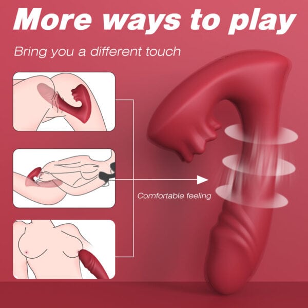 Forest rain licking vibrator 2
