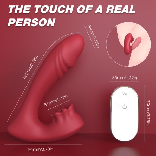 Forest rain licking vibrator 6