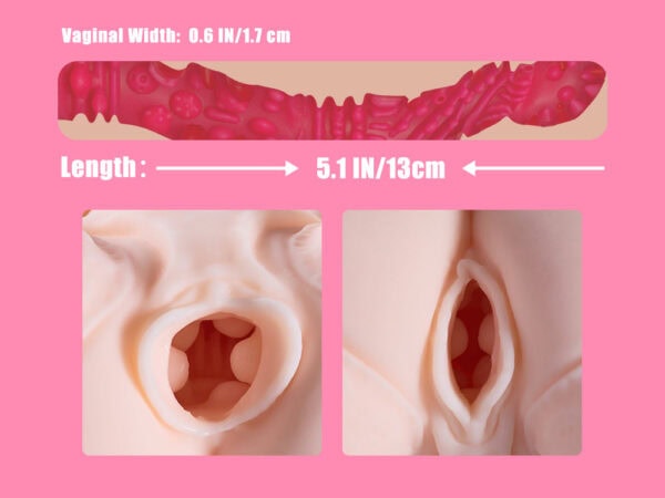 Gina silicone anime torso sex doll 1 kg 6