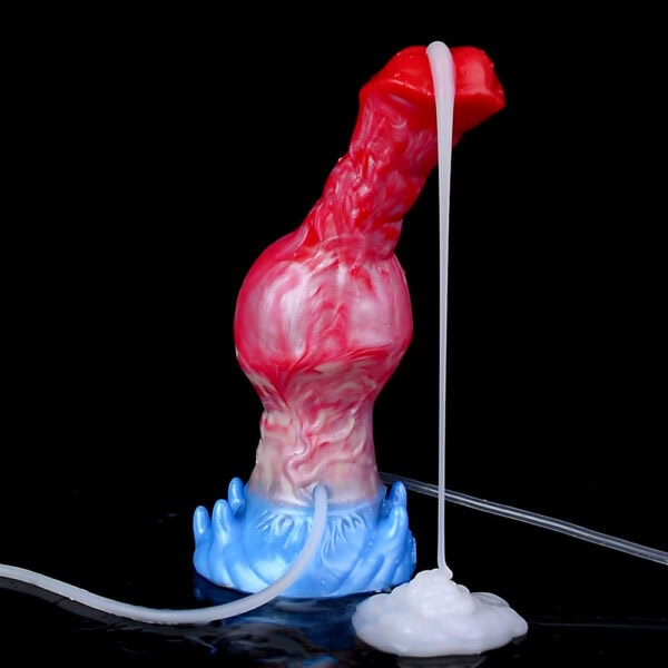 Horse inflatable squirting dildo 8.8 inch 4