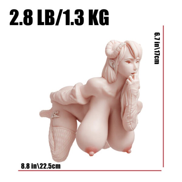 Ivy silicone anime torso sex doll 1.3 kg 7