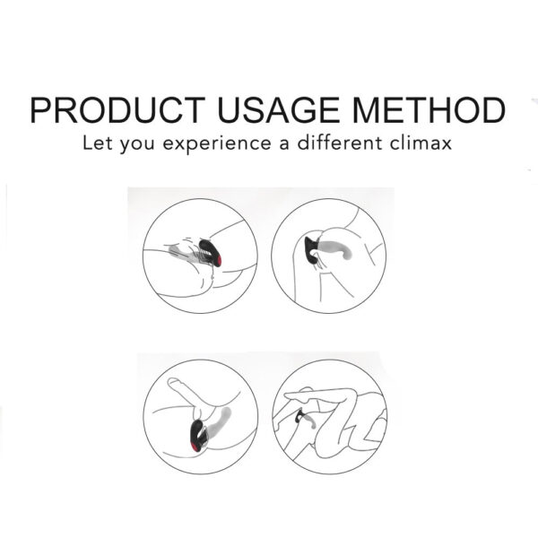 Jelly vibrating butt plug 2