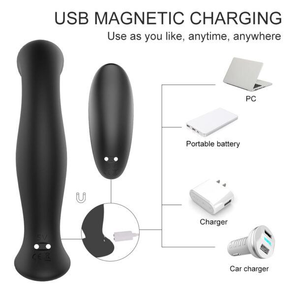 Jelly vibrating butt plug 4