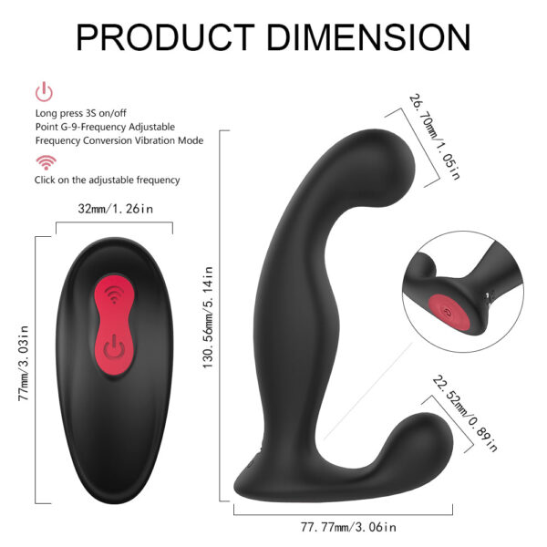 Jelly vibrating butt plug 6