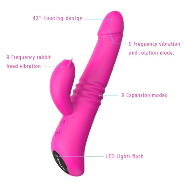 Kaya thrusting rabbit vibrator 3