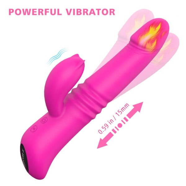 Kaya thrusting rabbit vibrator 4