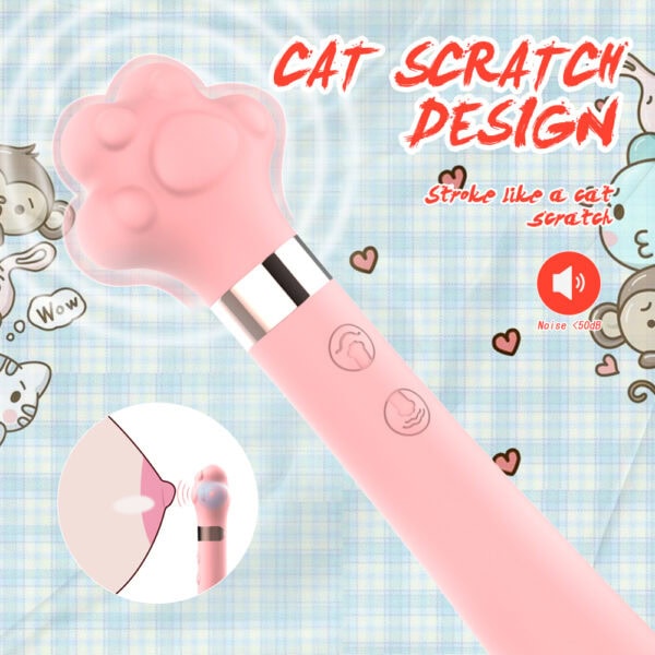 Kitty Paw Silicone Vibrator - Image 4