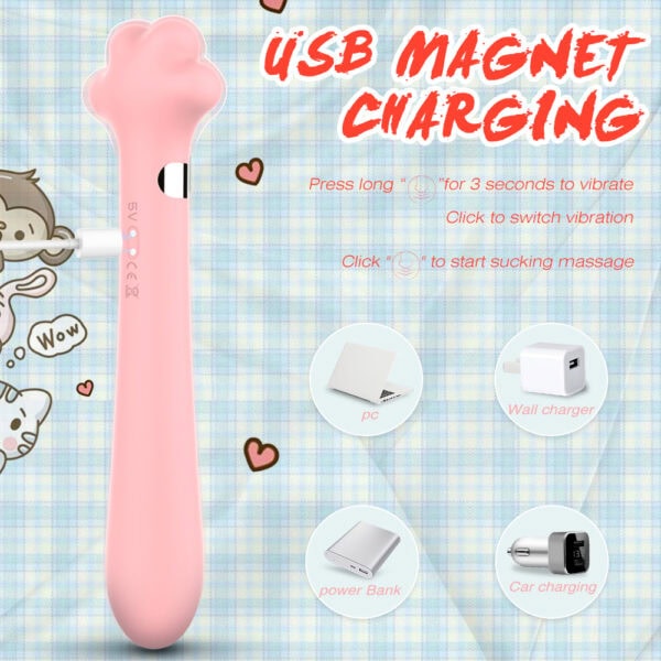 Kitty Paw Silicone Vibrator - Image 7