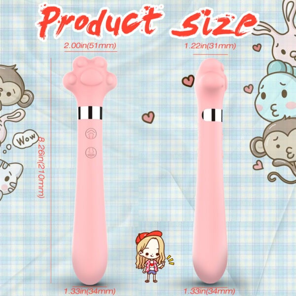 Kitty Paw Silicone Vibrator - Image 8