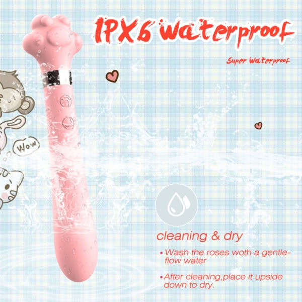 Kitty Paw Silicone Vibrator - Image 6