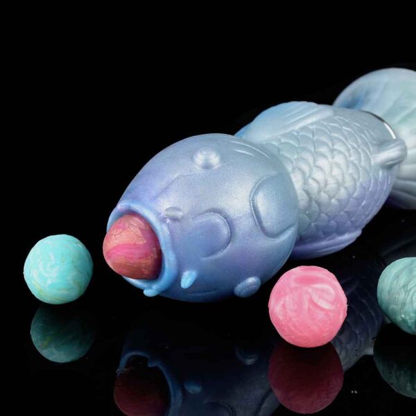 Koi fish ovipositor dildo 8.7 inch 4