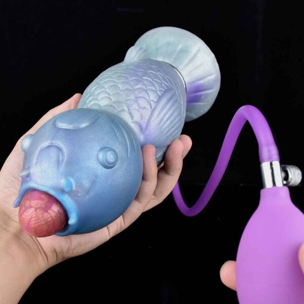 Koi fish ovipositor dildo 8.7 inch 7