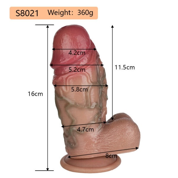 Leo v girth realistic dildo 3