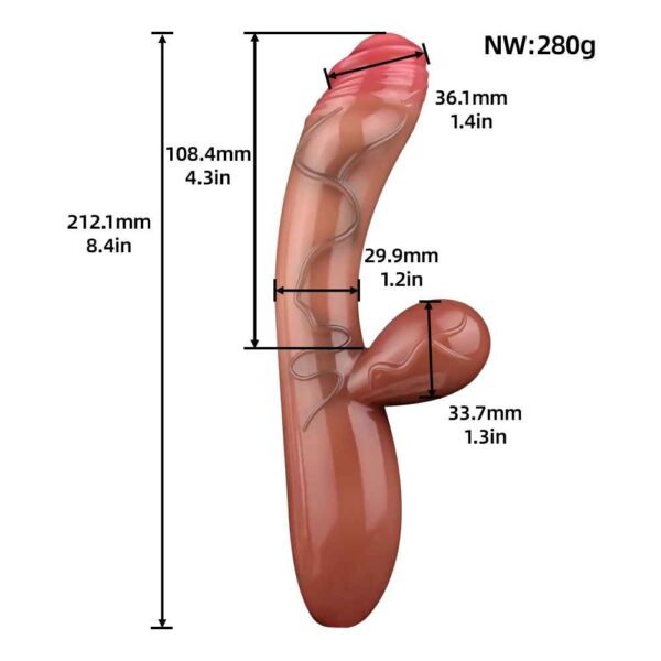 Lian realistic rabbit vibrator 7