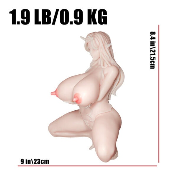 Ling silicone anime torso sex doll 1 kg 2