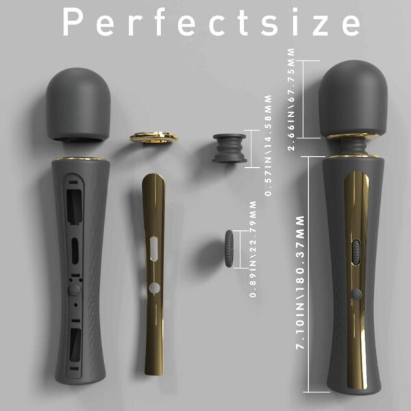 magic wand vibrator silicone sex toy