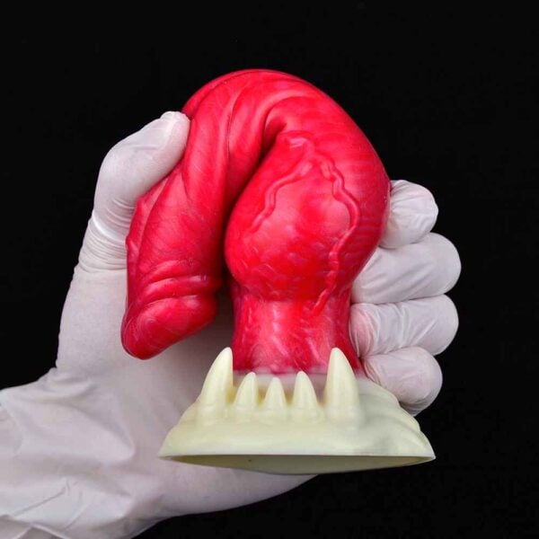 Mastiff dog knot dildo 7.32 inch 4