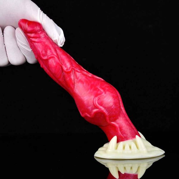 Mastiff dog knot dildo 7.32 inch 6