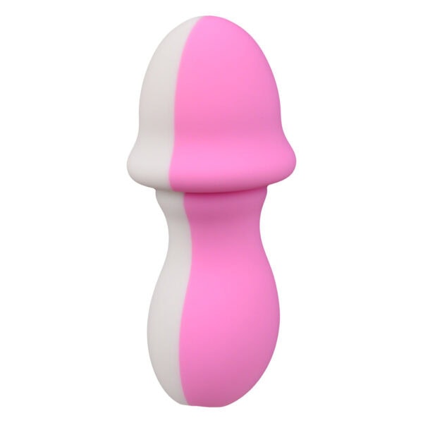 Mushroom mini wand vibrator pink snow