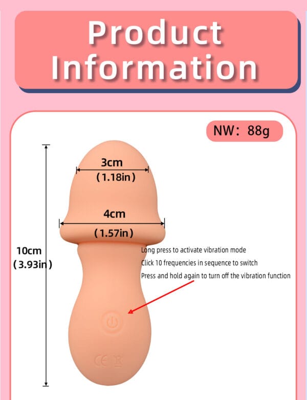 Mushroom mini wand vibrator 4