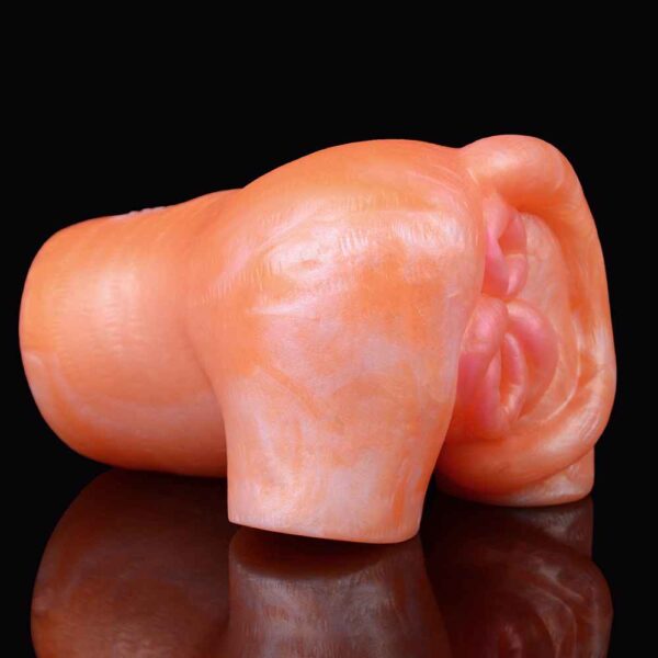 Orange cat animal masturbator 4