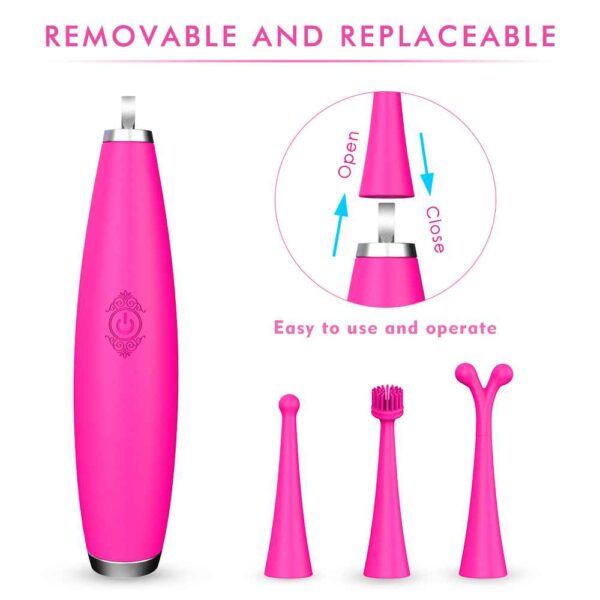Sparkle precision vibrator silicone 4