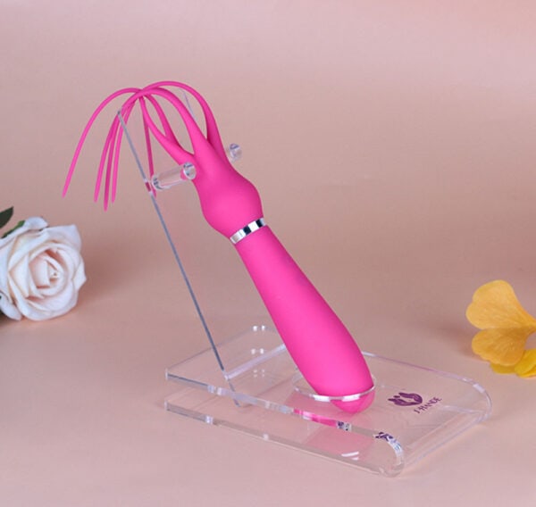 Squid wand vibrator red