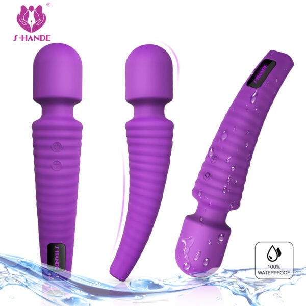 Star wand vibrator silicone 1