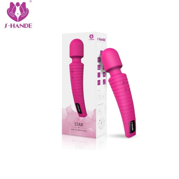 Star wand vibrator silicone 2