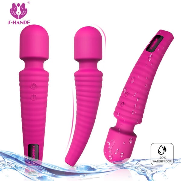 Star wand vibrator silicone 3