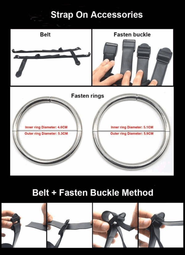 Strap on dildo harness 5