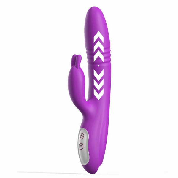 Thrusting rabbit vibrator 1