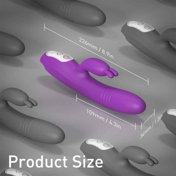 Thrusting rabbit vibrator 2